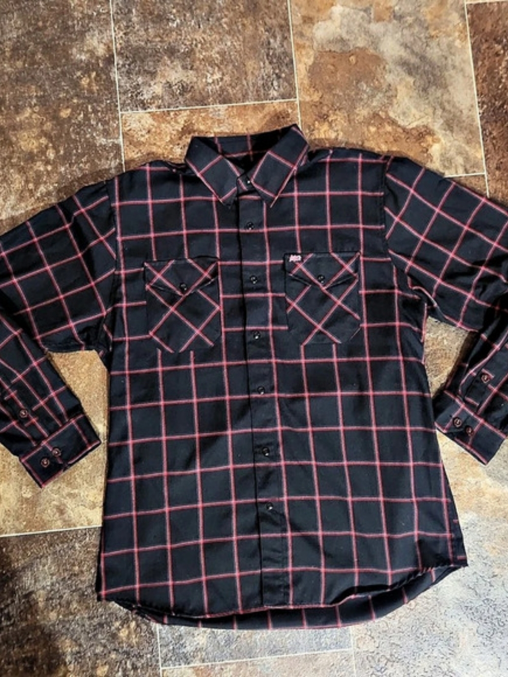 Dixxon Flannel Company Dixxon SLAYER Men’s Plaid Flannel Button-Up Shirt Lg